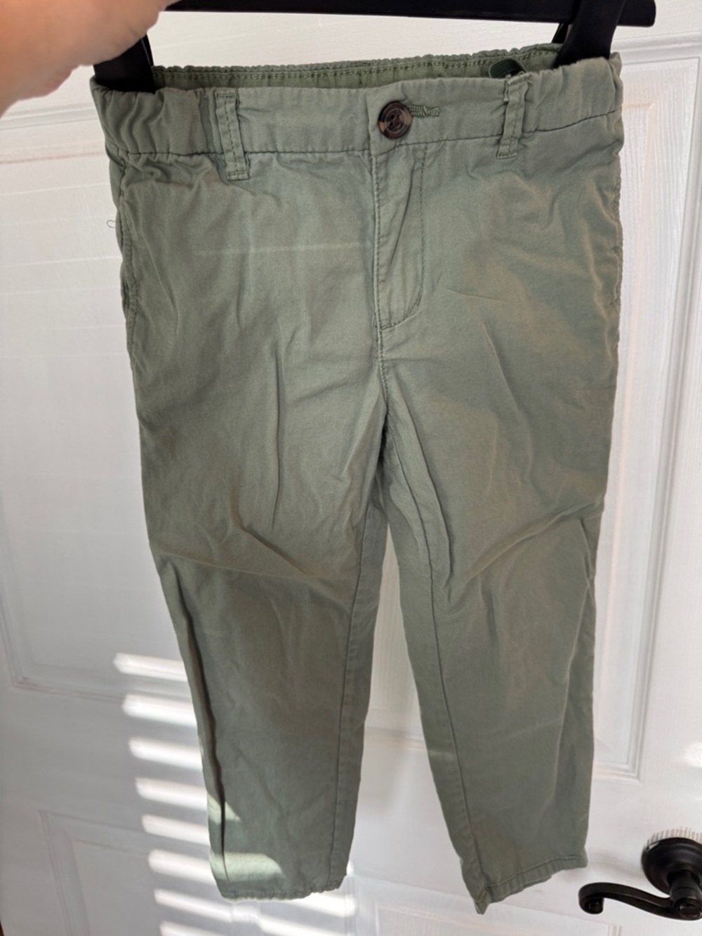 H&M Olive Green Casual Kids Pants